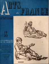 ARTS DE FRANCE N°19-20 1948  PERMEKE  WALCH