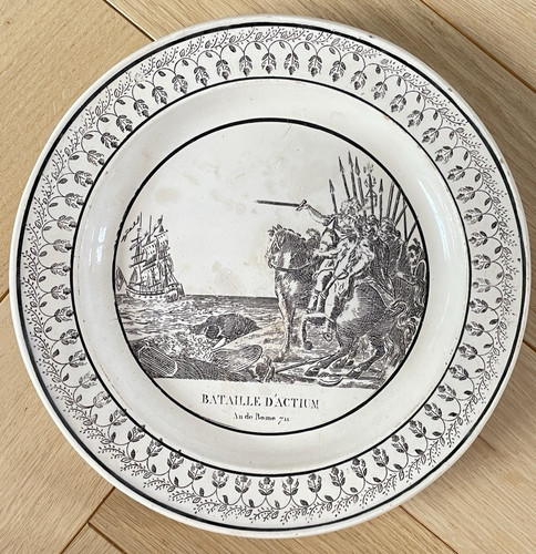 Ancienne assiette faience - ancienne,