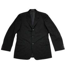 USED YOHJI YAMAMOTO COSTUME DO HOMME WOOL GABARDINE BLAZER JACKET ACCEPTABLE