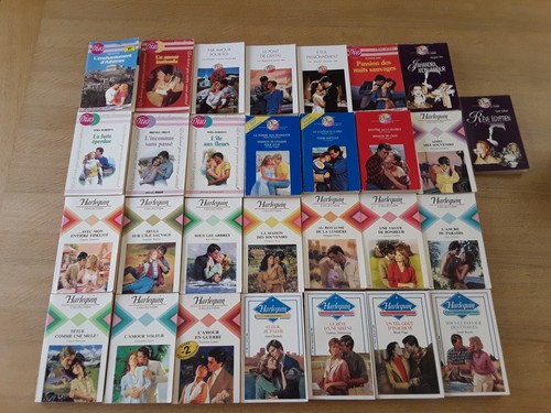 Lot livres harlequin - 29,