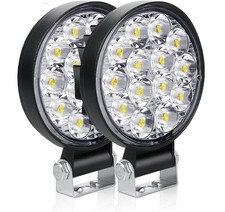 2 Pcs Phare de Travail LED, 4