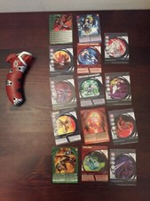 14 Cartes Bakugan Avec Lanceur