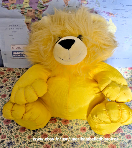 Lion style puffalump jaune - puffalump,