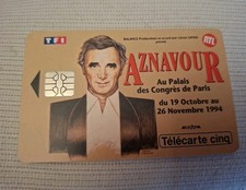 carte téléphonique Aznavour