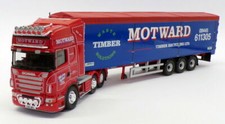 CORGI CC13752 TRACTEUR AVEC SEMI  SCANIA R MOVING FLOOR TRAILER R.MOTWARD 