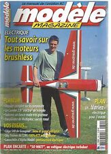 MAG MODEL N°644 PLAN: SO WATT ELECTRIC OUTFIELDER / BRUSHLESS MOTORS