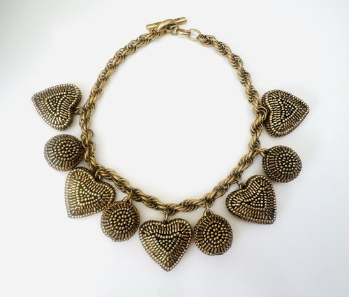 Imposant collier breloques - collier,