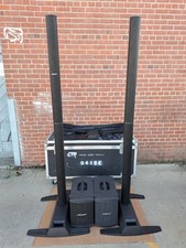 Pair Bose L1 Model II B1 Bass Module T1 ToneMatch Power Stand Road Case