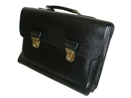 Sassi 4010 cuir noir mallette - ,