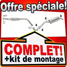 Ligne pot d'échappement pour RENAULT CLIO I 1.2 1.4 8V Silencieux