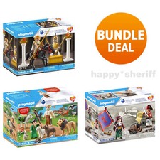 Playmobil trois jeux et