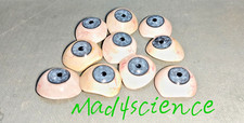 Lot de 10 prothèses oculaires