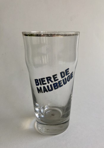 Verre bière ancien - À,