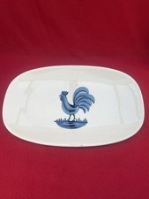 Plat GIEN France Décor Coq