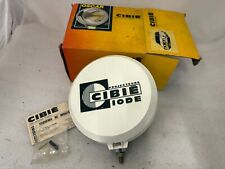 Vintage Fog Light Cibie Oscar Chrome Yellow w/ Cap 68-07-049 NEW NOS