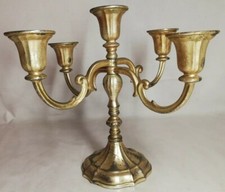 Chandelier à 5 branches XXème siècle vintage décoration 20, 5 cm 