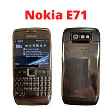 Nokia E71 Working Sell Phone Silver