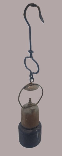 Ancienne lampe mineur en - ancienne,
