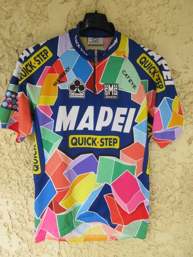 Maillot cycliste mapei - cycliste, quick
