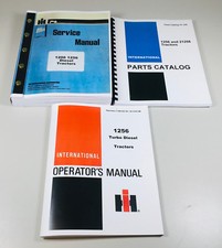 International Farmall 1256 Diesel Tractor Service Parts Operators Manual Repair
