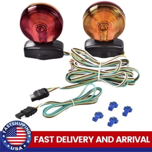 12v magnetic towing tow light - towing,