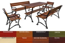 MEUBLES DE JARDIN 2 x BANC 2 x