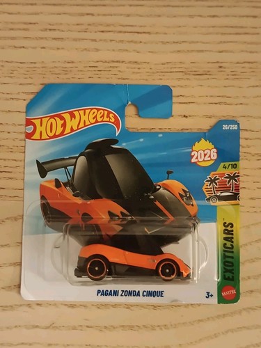 Hot wheels pagani - zonda, cinque