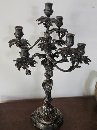 Candelabre chandelier bougeoir - chandelier,