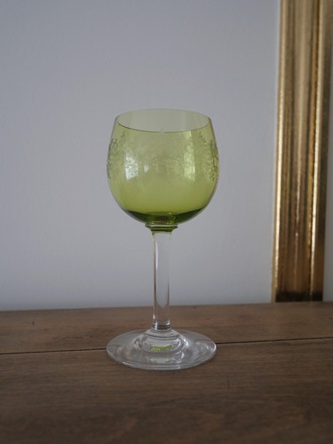 Verre vin rhin cristal - verre, du