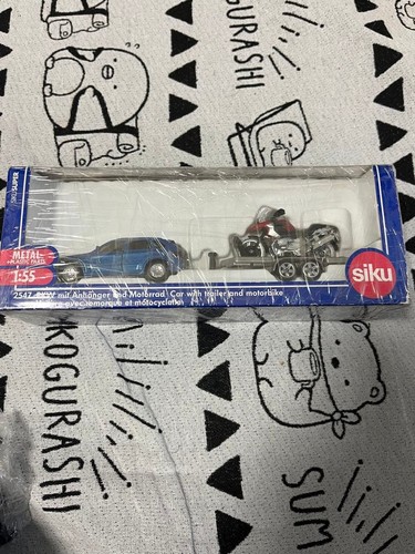 Siku bmw avec remorque - bmw, moto