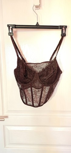 Bustier corset dentelle - bustier, en