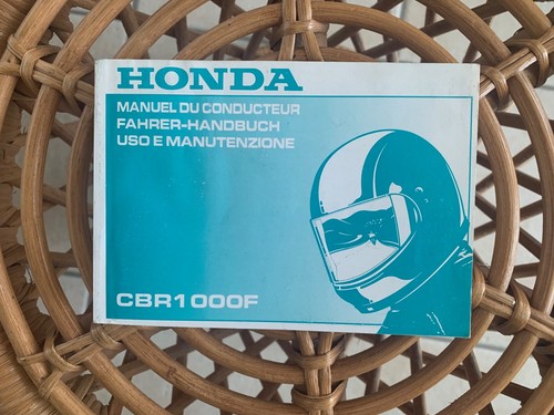 Honda cbr1000f notice - honda,