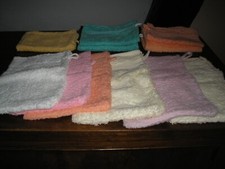 Lot Gants de toilette vintage