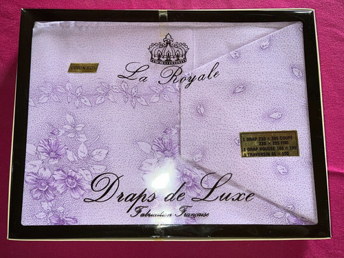 Parure lit vintage drap - lit,