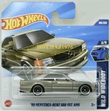 HOT WHEELS '89 MERCEDES-BENZ 560 SEC AMG - WILD WIDEBODY n°2/5 - 2025 J CASE -