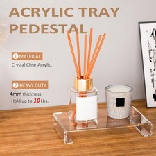 Plateau En Acrylique sur Pied