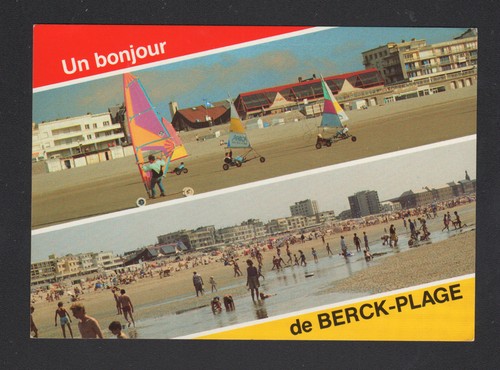 Berck plage char voile - plage, (62)