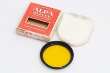 Filtre Alpa Type B Filtrabe 50 Jaune Pour Macro Switar 50mm