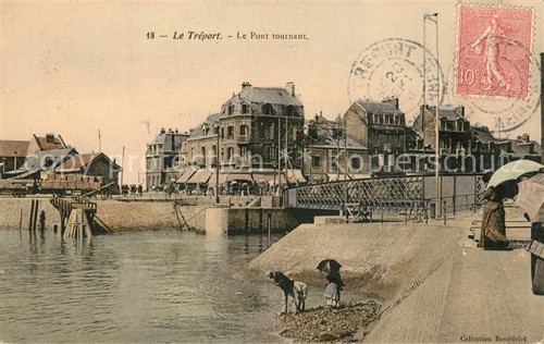 Treport pont tournant - le,