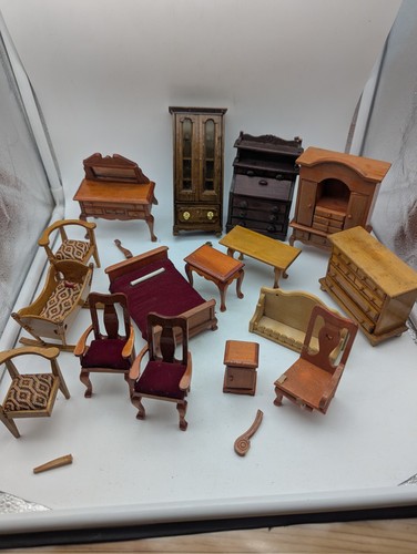Mobilier poupée bois - de, en