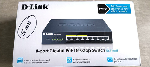 Switch dlink dgs 1008p - dlink, dgs-1008p