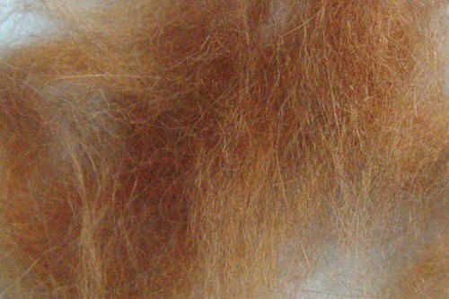 Dubbing lapin angora brun - 2g,
