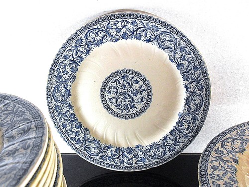 Ancien assiette plat - ancien, en