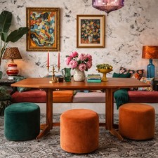 Table Vintage en Hêtre et