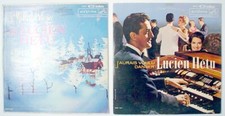 LOT DE 2 DISQUES 33 TOURS, LUCIEN HÉTU, J'AURAIS VOULU DANSER + MEILLEURS VOEUX