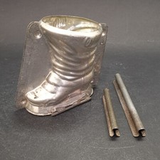 Antique Boot Shaped Iron System Chocolate Mold (H:12cm)