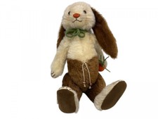 Peluche d'artiste Gaby Schlotz lapin 26 cm. - Excellent état.