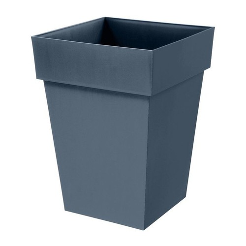 Pot fleur haut carré - pot,