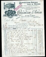 ORLEANS (45) HARDWARE for FURNITURE "CROISSANDEAU & PERREAU" in 1905