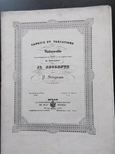 PARTITION ANCIENNE - SELIGMANN